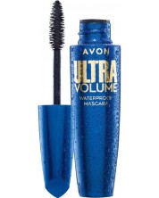 Avon Vodootporna maskara Ultra Volume, Blackest Black, 10 ml