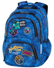 Školski ruksak Cool Pack Dart - Badges G Blue