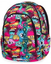Školska torba Cool Pack Prime - Wiggly Eyes Pink, s termo pernicom -1
