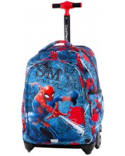 Ruksak na kotače Cool Pack Jack - Spider-Man Denim