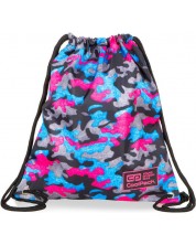 Sportska torba s vezama Cool Pack Sprint Line - Camo Fusion Pink