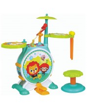Bubnjevi Hola Toys - Na postolju sa stolicom -1