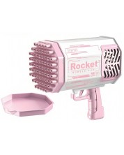 Bazooka s mjehurićima Yifeng - Bubble Gun Rocket, ružičasta