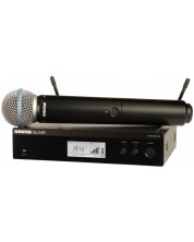 Bežični mikrofonski sustav Shure - BLX24RE/B58-T11, crni