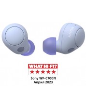 Bežične slušalice Sony - WF-C700N, TWS, ANC, ljubičaste -1