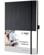 Bilježnica Sigel Conceptum - A4, crna