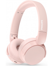 Bežične slušalice Philips - TAH4209PK/00, Bluetooth, ružičaste -1