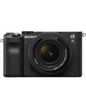 Kamera bez ogledala Sony - A7C, FE 28-60mm, f/4-5.6, crna -1