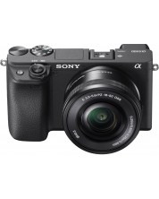 Fotoaparat bez zrcala Sony - A6400, E PZ 16-50mm OSS, Black -1
