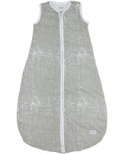 Vreća za spavanje za bebe Meyco Baby - Tog 0.5, 86 cm, Grey Stripes -1