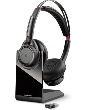Bežične slušalice Plantronics - Voyager Focus B825 DECT, ANC, crne -1