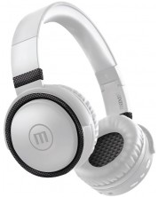 Bežične slušalice s mikrofonom Maxell - BTB52, bijele -1