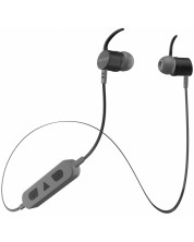Bežične slušalice s mikrofonom Maxell - Solid BT100, sive/crne -1
