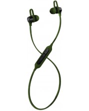 Bežične slušalice s mikrofonom Maxell - BT750, crno/zelene