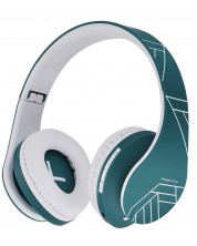 Bežične slušalice PowerLocus - P2, bijelo/plave -1