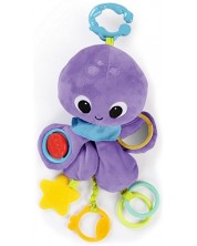 Mekana igračka za bebu Bright Starts - Hobotnica, 30 cm -1