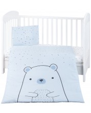 Set za spavanje za bebe od 5 dijelova KikkaBoo - Bear with me, Blue -1