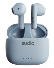 Bežične slušalice Sudio - A1, TWS, plave -1