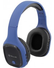 Bežične slušalice s mikrofonomTellur - Pulse, plave -1