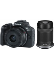 Kamera bez ogledala Canon - EOS R50 + RF-S 18-45mm, f/4.5-6.3 IS STM + 55-210mm, f/5-7.1 IS STM -1