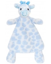 Igračka za bebu Keel Toys - Žirafa za maženje, 25 cm, plava -1