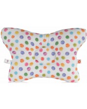 Jastuk za bebe Xkko - Watercolour Polka Dots -1