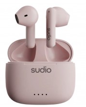 Bežične slušalice Sudio - A1, TWS, ružičaste -1
