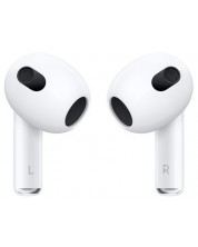 Bežične slušalice Apple - AirPods 3 MagSafe Case, TWS, bijele -1