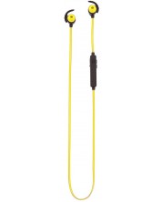 Bežične sportske slušalice s mikrofonom Tellur - Speed, žute -1