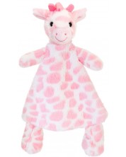 Igračka za bebu Keel Toys - Žirafa za maženje, 25 cm, roza -1