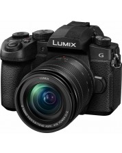 Kamera bez ogledala Panasonic - Lumix DC-G90, 12-60mm, Black -1