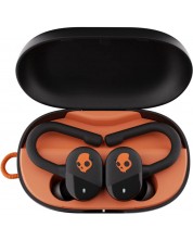 Bežične slušalice Skullcandy - Push Play Active, TWS, crne/narančaste -1