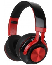 Bežične slušalice PowerLocus - P3, crno/crvene -1