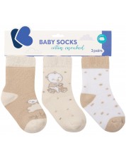 Dječje termo čarape KikkaBoo - 0-6 mjeseci, 3 komada, My Teddy -1
