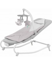Ležaljka za bebe KinderKraft - Felio 2, Gray -1
