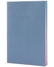 Dnevnik Deli Explore Colors - 22246, A5, umjetna koža, plavi -1