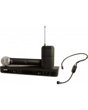 Kombinirani bežični mikrofonski sustav Shure - BLX1288E/P31, crni -1