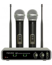 Bežični mikrofonski sustav Novox - Free H2, crno/sivi -1