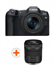 Kamera bez ogledala Canon - EOS R8, RF 24-50mm, f/4.5-6.3 IS STM + Objektiv Canon - RF, 15-30mm, f/4.5-6.3 IS STM -1
