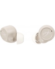 Bežične slušalice HyperX - Cirro Buds Pro, TWS, ANC, bež -1