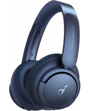 Bežične slušalice s mikrofonom Anker - Life Q35, ANC, plave