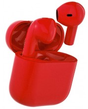 Bežične slušalice Happy Plugs - Joy, TWS, crvene -1