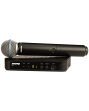 Bežični mikrofonski sustav Shure - BLX24E/B58-S8, crni
