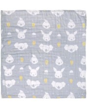 Dječji pokrivač od muslina Playgro - Fauna Friends, 70 х 70 cm -1