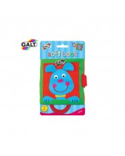 Igračka za bebu Galt - Mekana knjiga s ručkom, kućni ljubimci