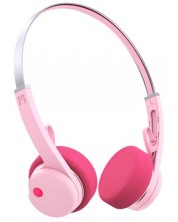 Bežične slušalice s mikrofonom Defunc - Mondo Freestyle, ružičaste -1