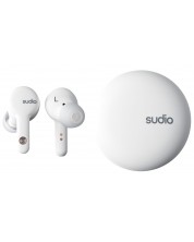Bežične slušalice Sudio - A2, TWS, ANC, bijele -1