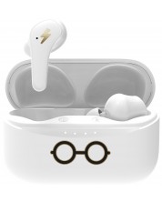 Dječje slušalice OTL Technologies - Harry Potter Glasses, TWS, bijele -1