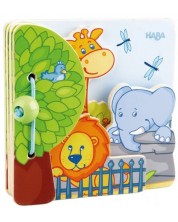 Dječja drvena knjiga Haba - Divlje životinje -1