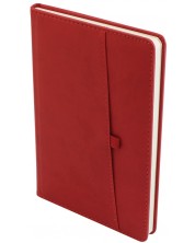 Dnevnik Spree - S džepom za GSM i olovku, 112 listova, crveni